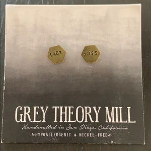 Boss Lady Earring Studs